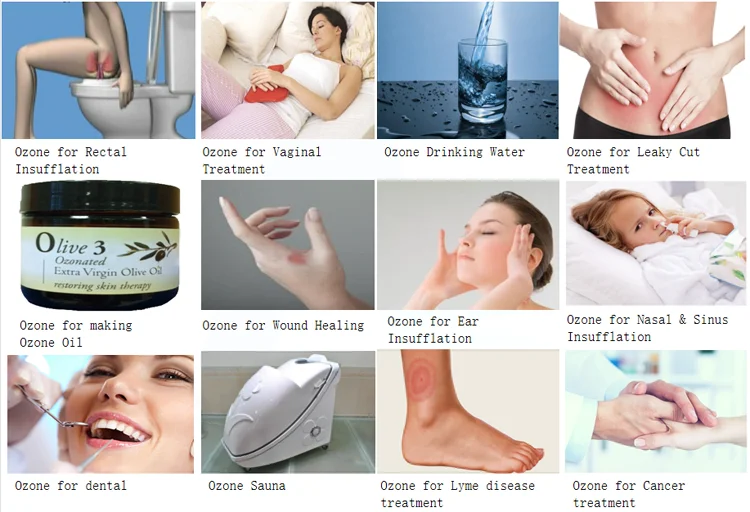 Medical Ozone Therapy Machine for Hospital Ozone Generator Kits in Blood