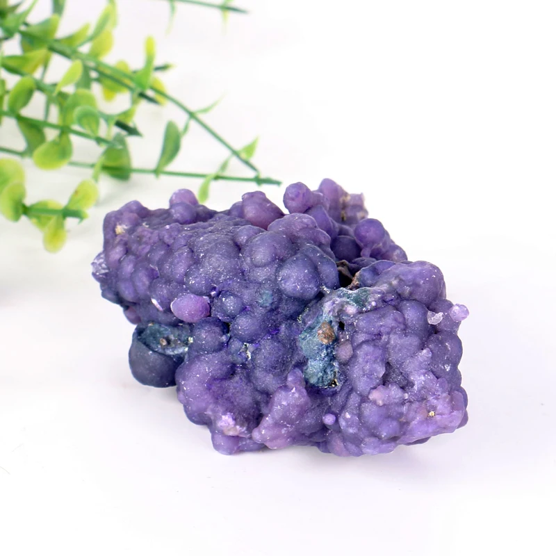 Wholesale Natural Raw Purple Grape Agate Cluster Indonesia Mineral Specimen Grape Agate Cluster For Fengshui