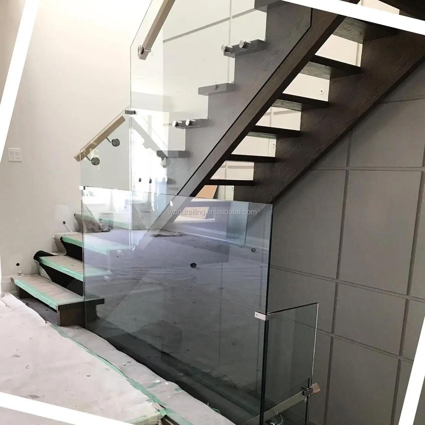 YL Top-ranked 304 316 stainless steel railing systems designs for balcony glass clamp