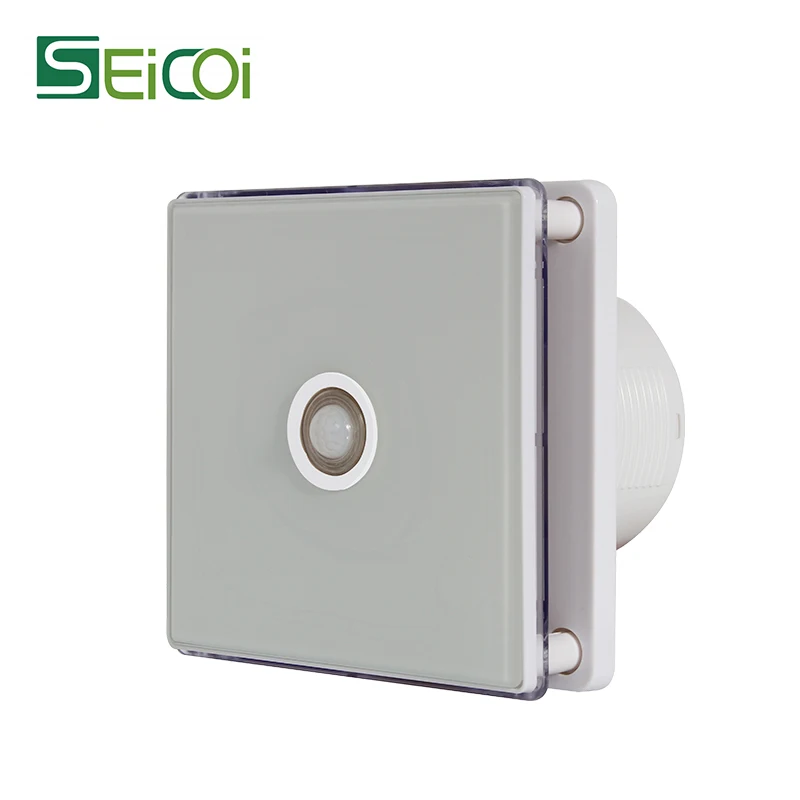 CE Certification High Quality Bathroom Window Ventilation Fan Automatic Kitchen Exhaust Fan 150mm LED Extractor Fan