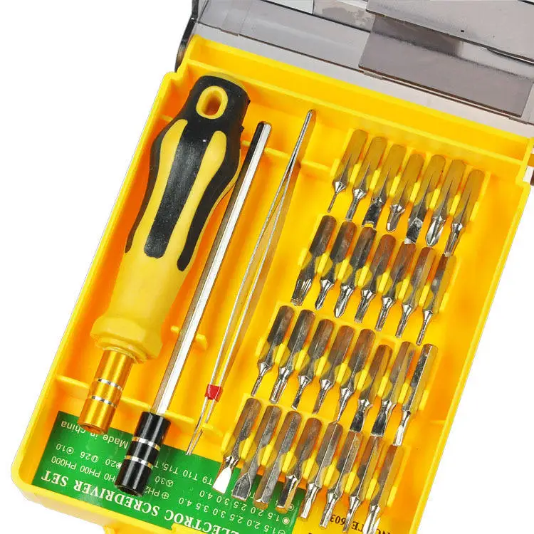 32 in 1 Screwdriver Set Multifunction Screw Driver Bits Tools Chromium Vanadium Alloy Steel Screwdriver Combination