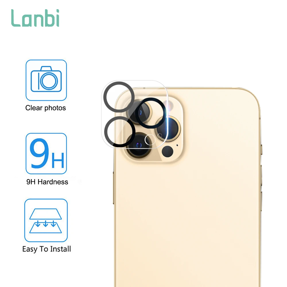Anti-Scratch HD Clear Camera Protector Lens Glass Film For IP 13/13 PRO/13 PRO MAX  Transparent CameraTempered Glass