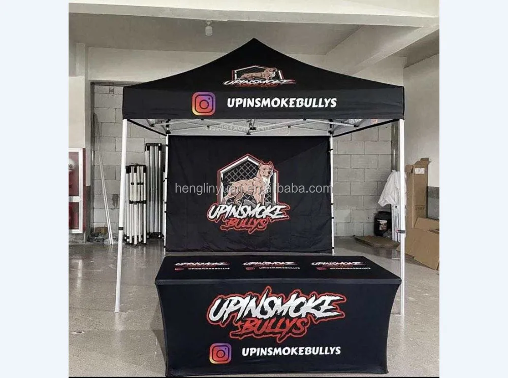 NO.1 Advertising Trade Show Marquee Tents Custom Instant Promotional Branded Printed Gazebos Folding Canopy Tent
