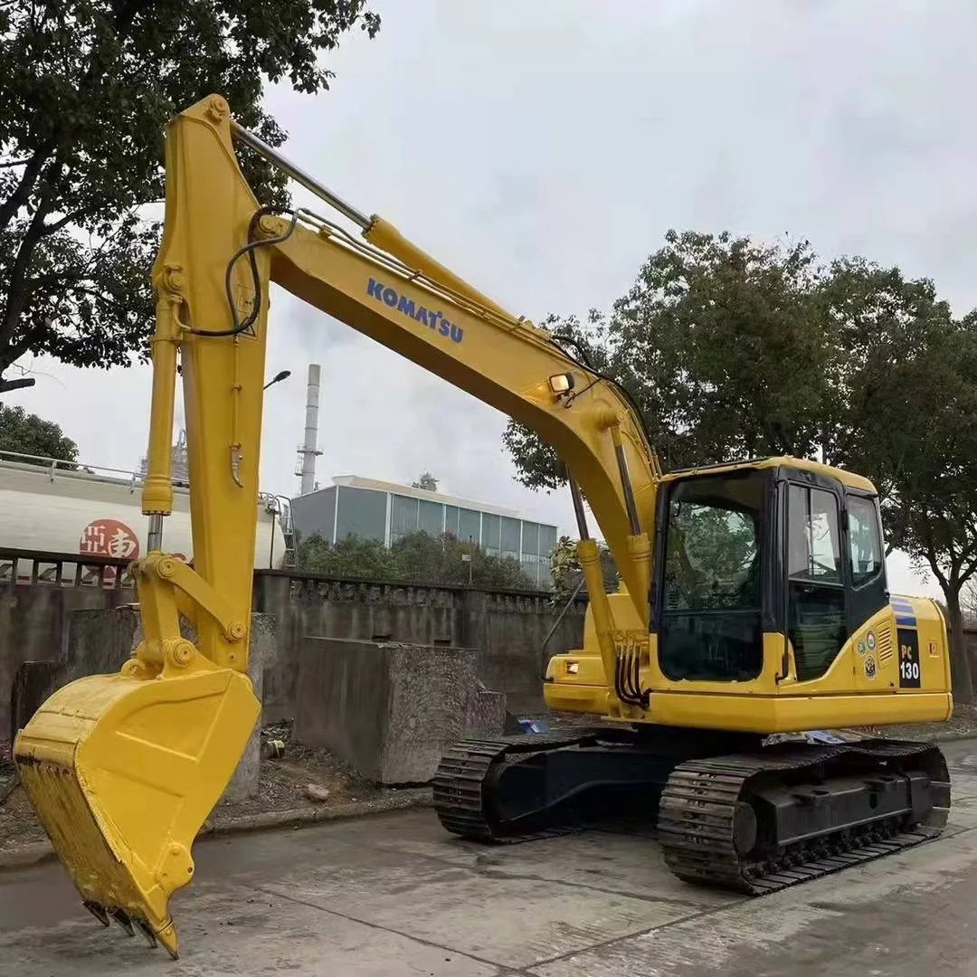 13ton б/у komatsu pc130-8 Гидравлические Гусеничные экскаваторы pc 130 excavadora для продажи