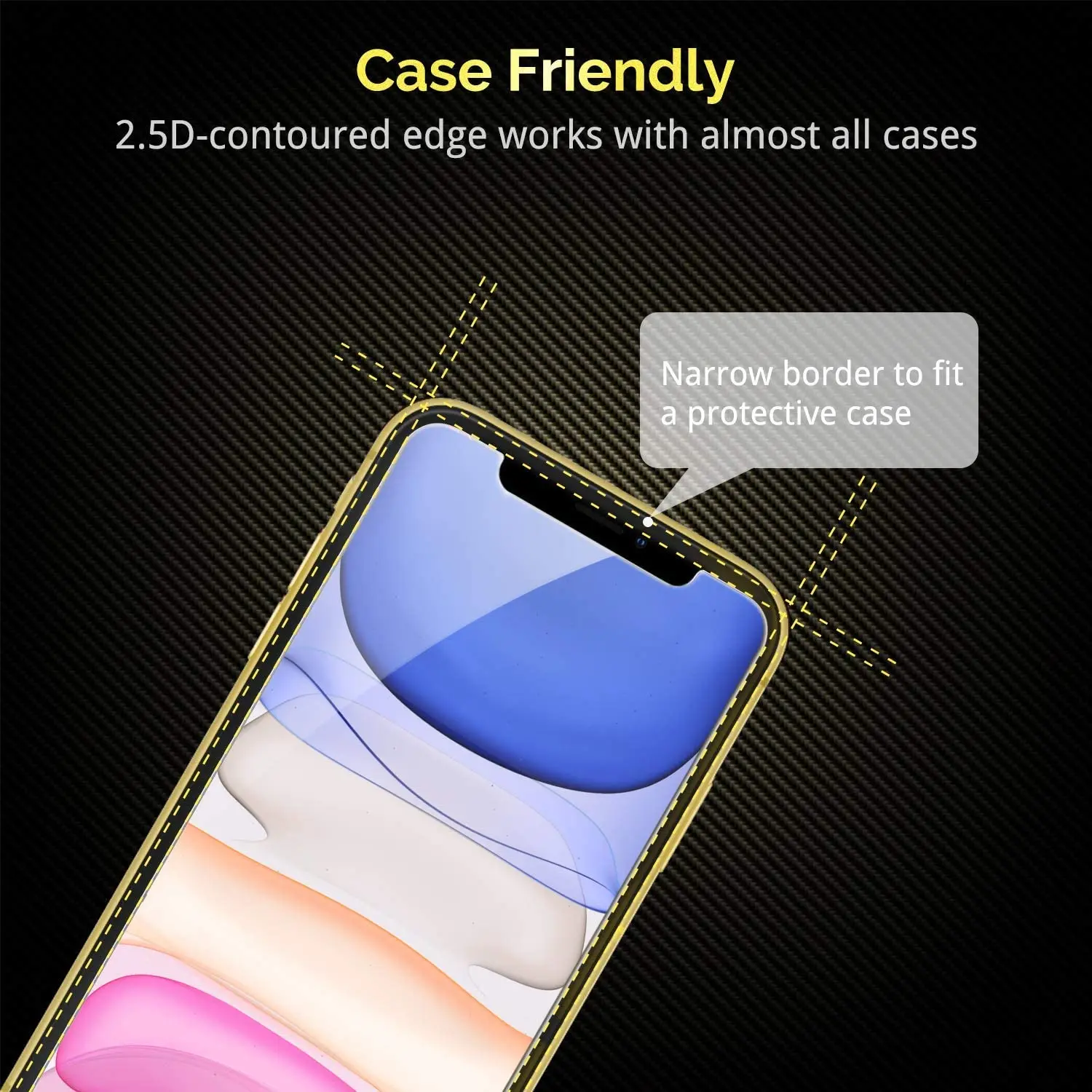 Mobile Phone Screen Guard HD Clear Anti Fingerprint 2.5D 9H Tempered Glass Screen Protector For iphone 14 14Pro 14 Plus Pro Max