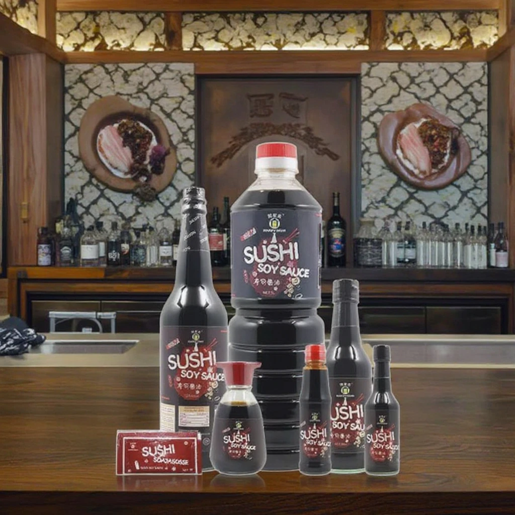 Соевый соус JOLION Halal Shoyu оптом, ингредиенты для ресторана, стеклянная бутылка, окунание суши, японский соевый соус