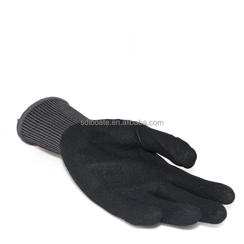 HyFlex 11-840 economic Abrasion-Resistant Nylon Spandex Nitrile Coated Industrial Gloves for Automotive