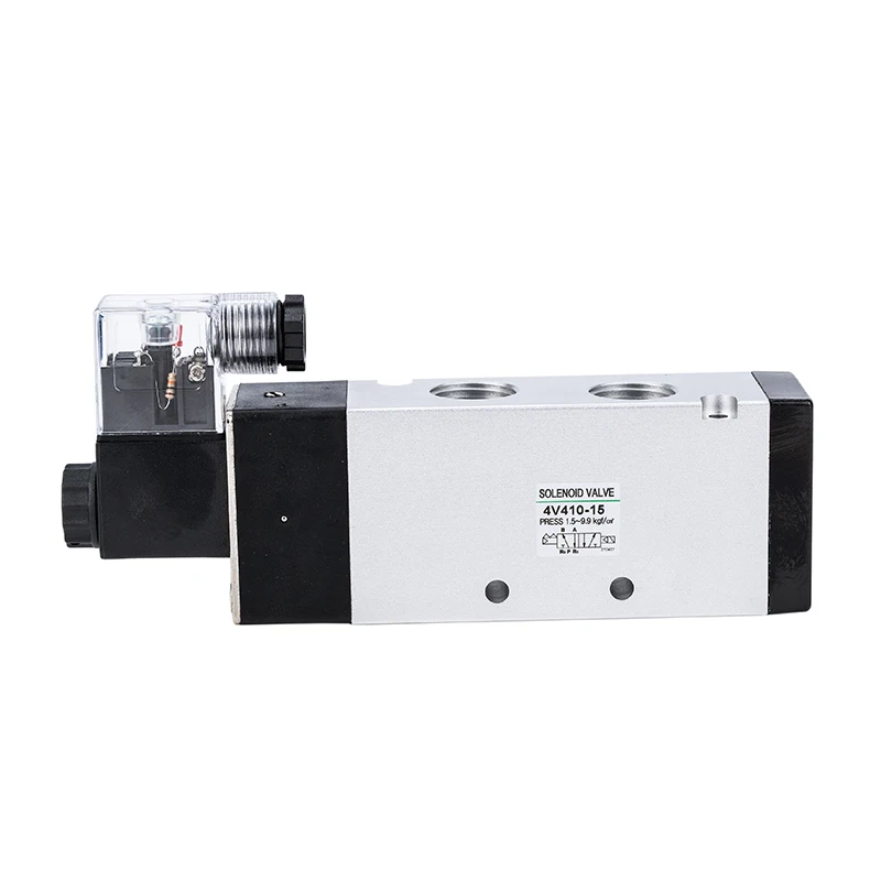 Hot selling  Solenoid Valve 4V410-15 Pneumatic Control Valve DC24V AC220V AirTAC Series