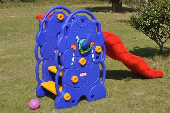 Wholesale No Harmful Gas Outdoor Kids Playground Slide Plastic High Quality Plastic Baby Slide