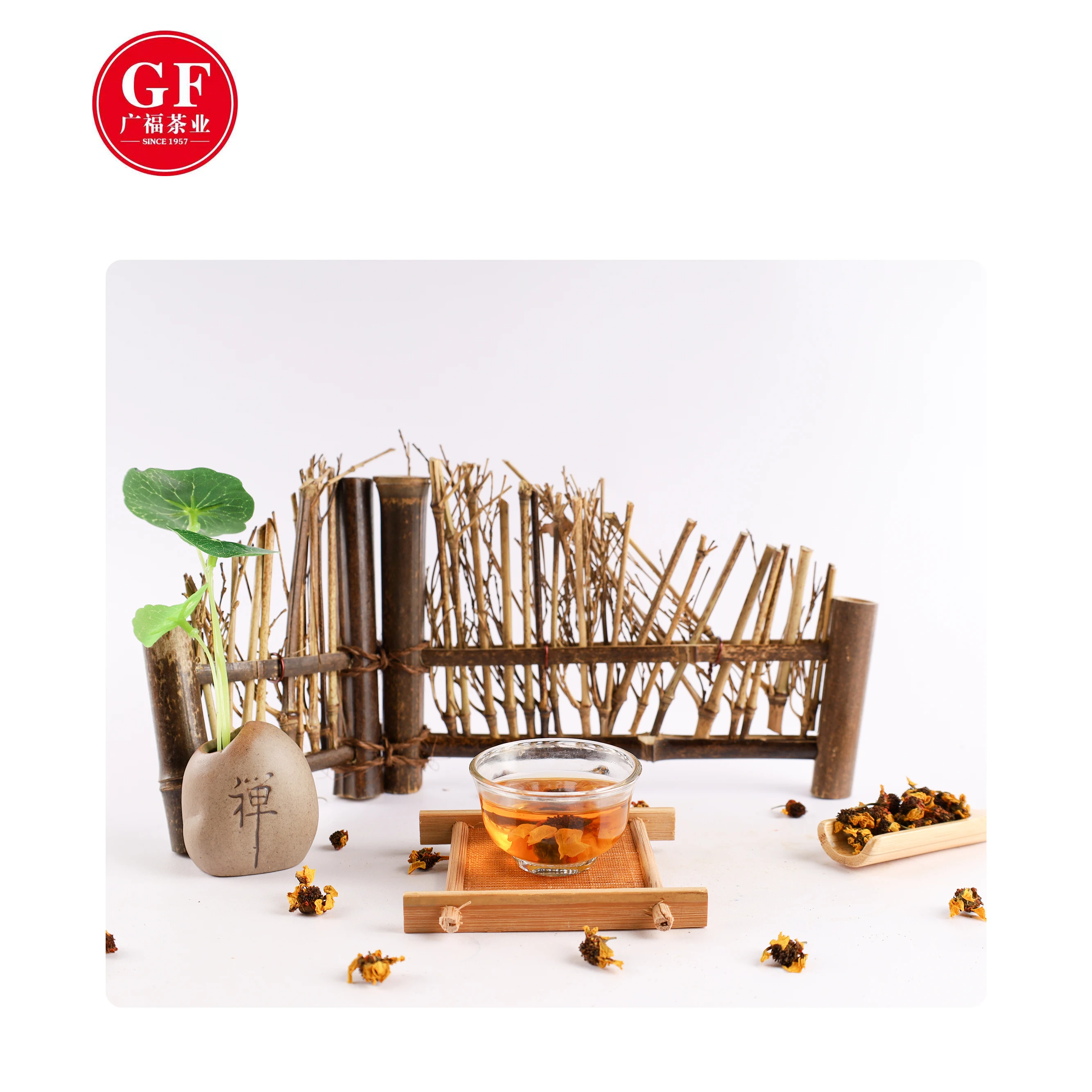 Chinese Dried Dry Flowers factory direct sales chrysanthemum snow flowers for gift tea