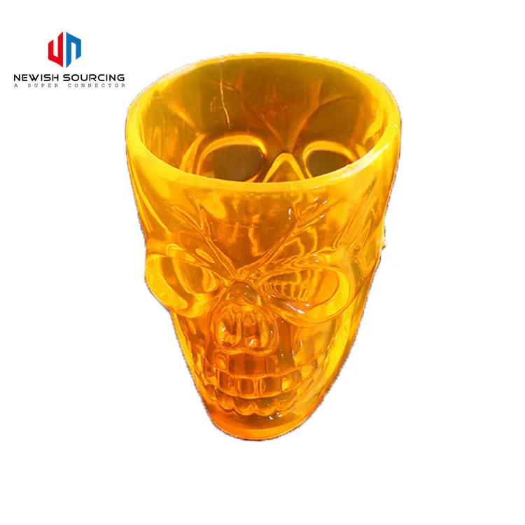 Halloween Cup Creative Skull 3D Bone All Holy Plastic Water Cup Custom Quaternion Cheap