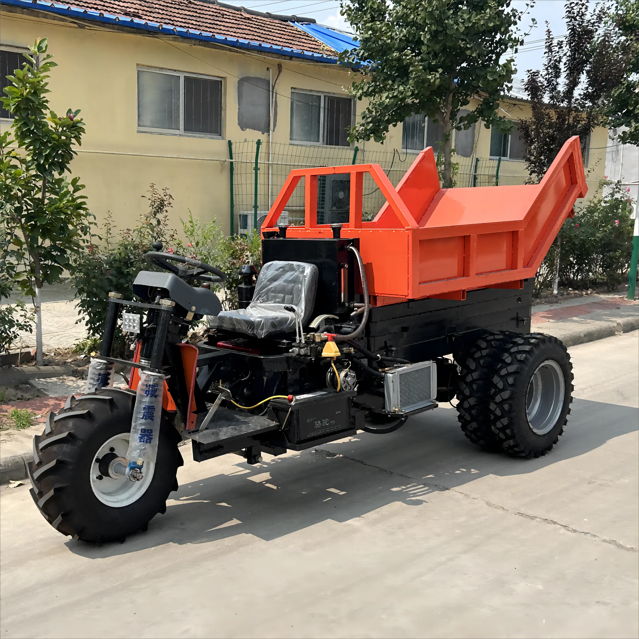 Мини-трактор пальмовый сад 4x4 все дороги пальмовое масло трактор плантационный