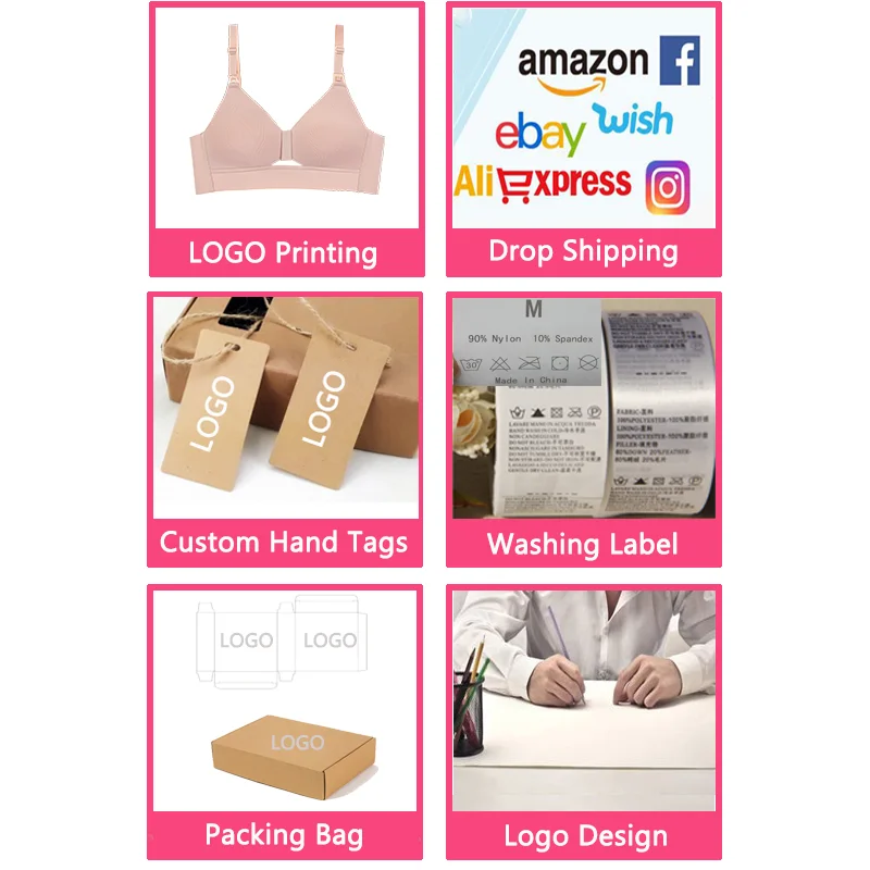 Wholesale Modal 75 95 BC Cup Sexy Hollow-out Pregnancy Woman Breastfeeding Traceless Maternity Brassiere Nursing Bra Clothes