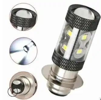  LED Motorcycle Headlight Bulb Accessories Super Bright for YFZ450R Rhino 700 Raptor YFM660