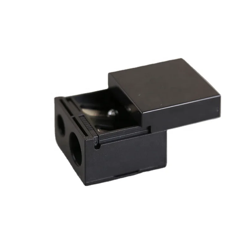 Single Double Hole Cosmetic Eyebrow Makeup Pencil Sharpener