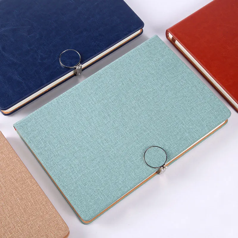 cheap all kinds of craft cloth canvas cover biodegradable organiser fashion import indonesia notebook with pen set printed logo