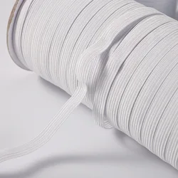 Webbing 3mm  5mm 6mm 8mm 10mm 12mm Flat Elastic Cord Band Flat Elastic Rubber Rope