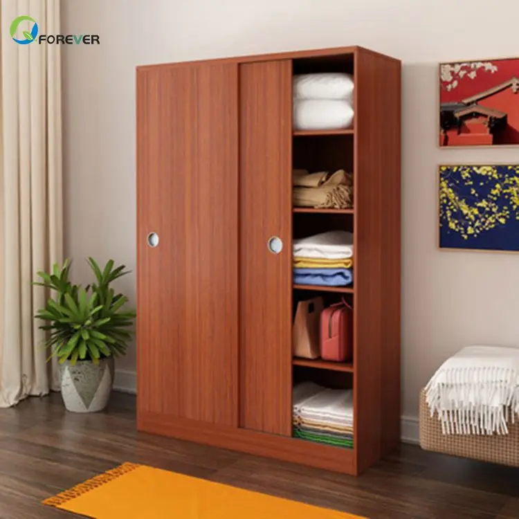 YQ JENMW 2024 Modern Cheap Wooden China Bedroom Furniture Design Wardrobe