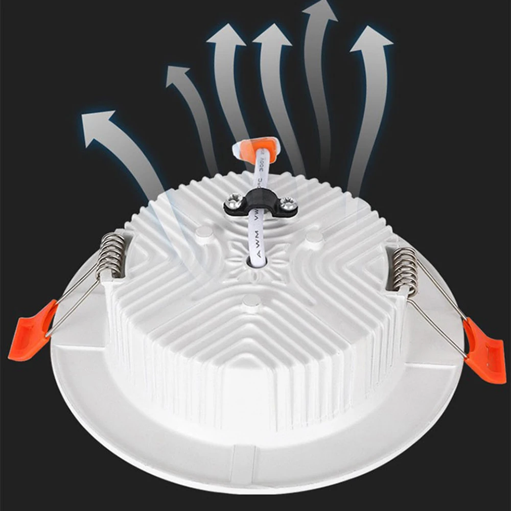 CE Certified Wholesale Price 4inch 9W Full Spectrum SMD Chips DANS HDL 3CCT Ceiling Downlight Selected by Wall Switch