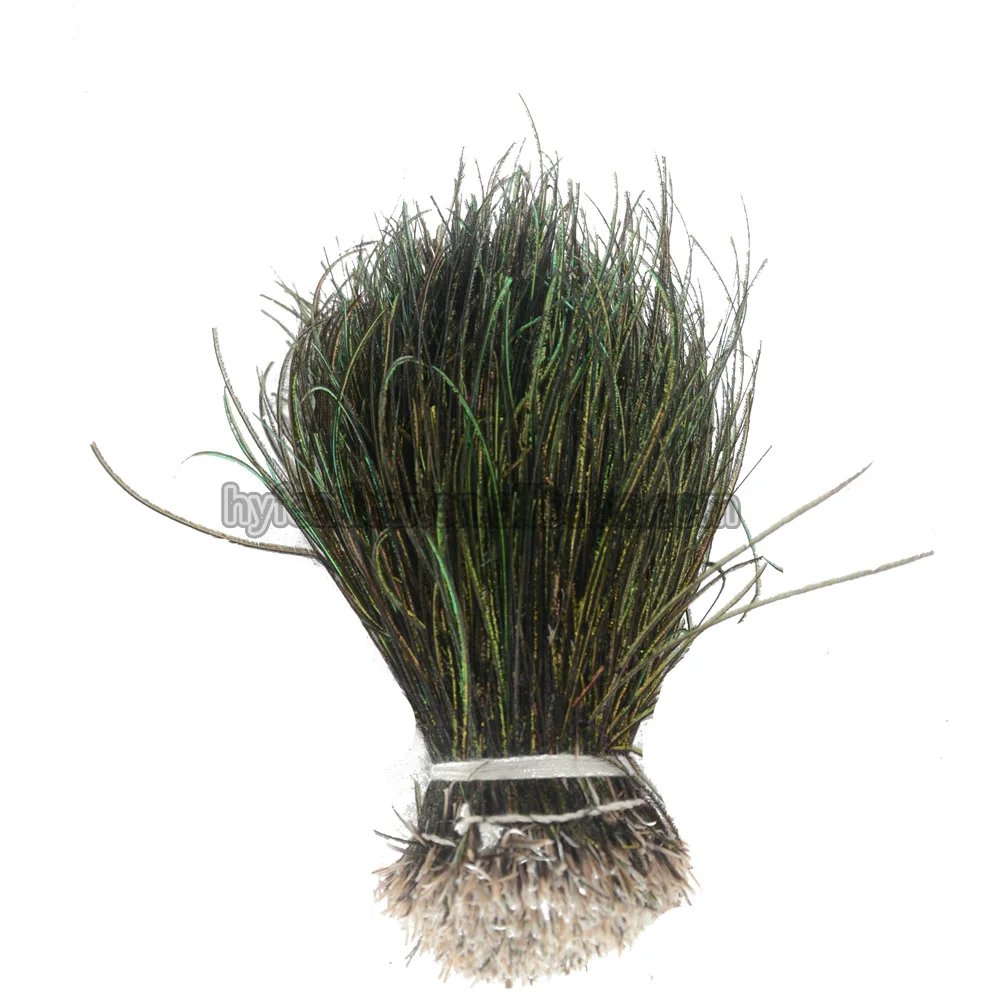 #300 Peacock Herl Strung Nat.1yd 14-16in 12-14in 10-12in 8-10in 6-8in 4-6in  for Carnival Costumes in Event & Party Supplies