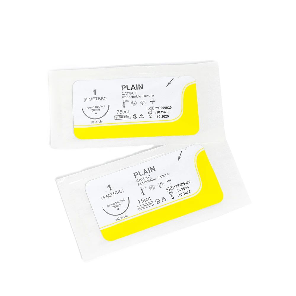 Polyester Polypropylene Suture Polyglactin Catgut Chromic 4/0 Pad Thread Surgical Suture