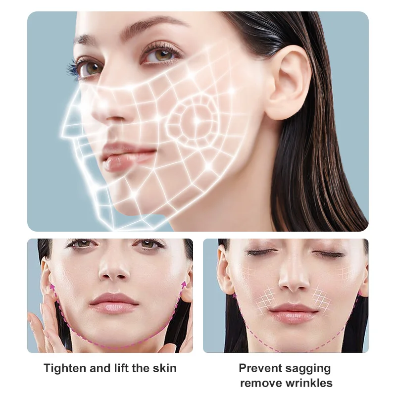  2021 New Smart V Shape Face Lift Device Facial Massager Beauty Tighten Skin Machine