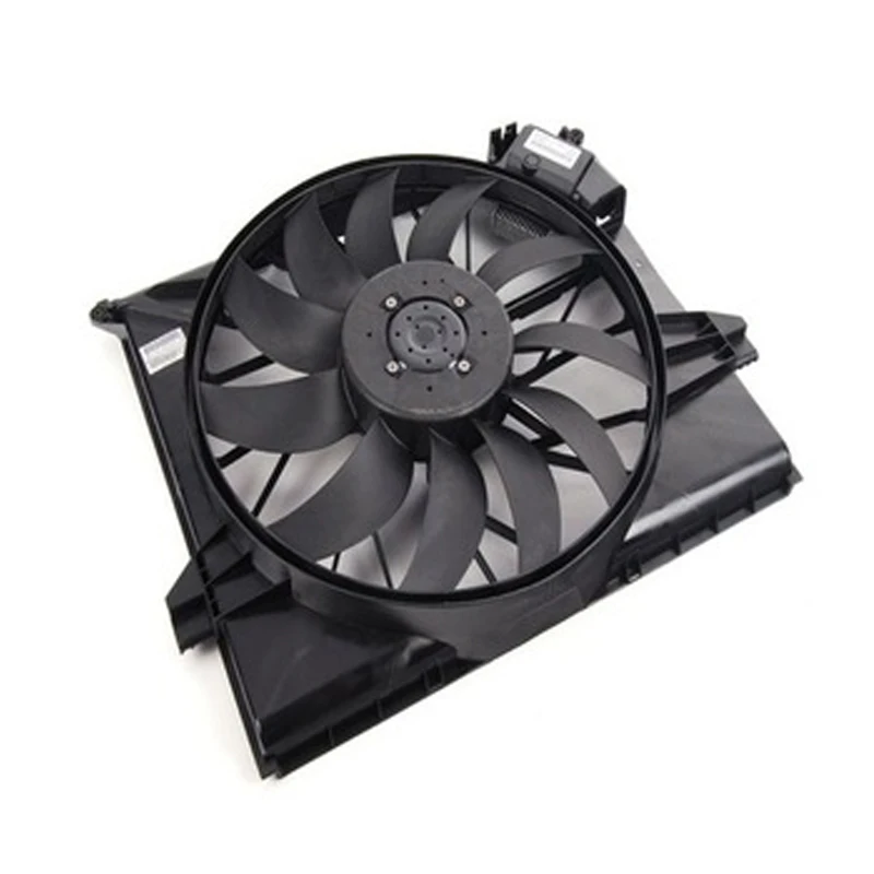 
Cooling System OE Replacement A/C Condenser Radiator Fan Assembly 17417589028 For BMW 7 2008-2015 