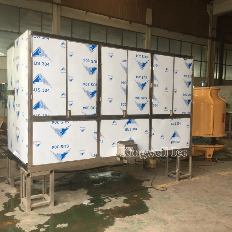 Industrial cube ice maker 1 ton to 20 ton cube ice machine China factory direct sale