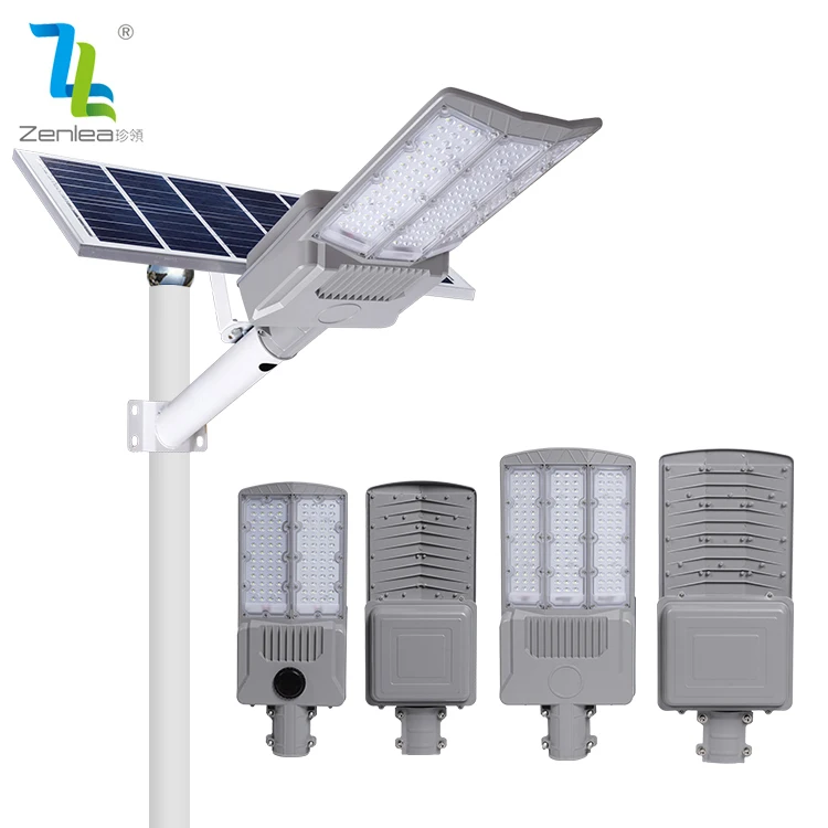 Easy Installation Outdoor Lighting Waterproof Ip65 ABS 100w 150w Solar Led Street Lamp