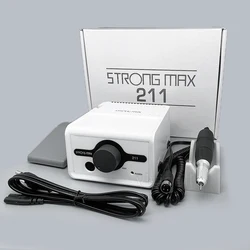 Strong max 211 micromotor acrylic nail kit electric nail drill machine 35000rpm
