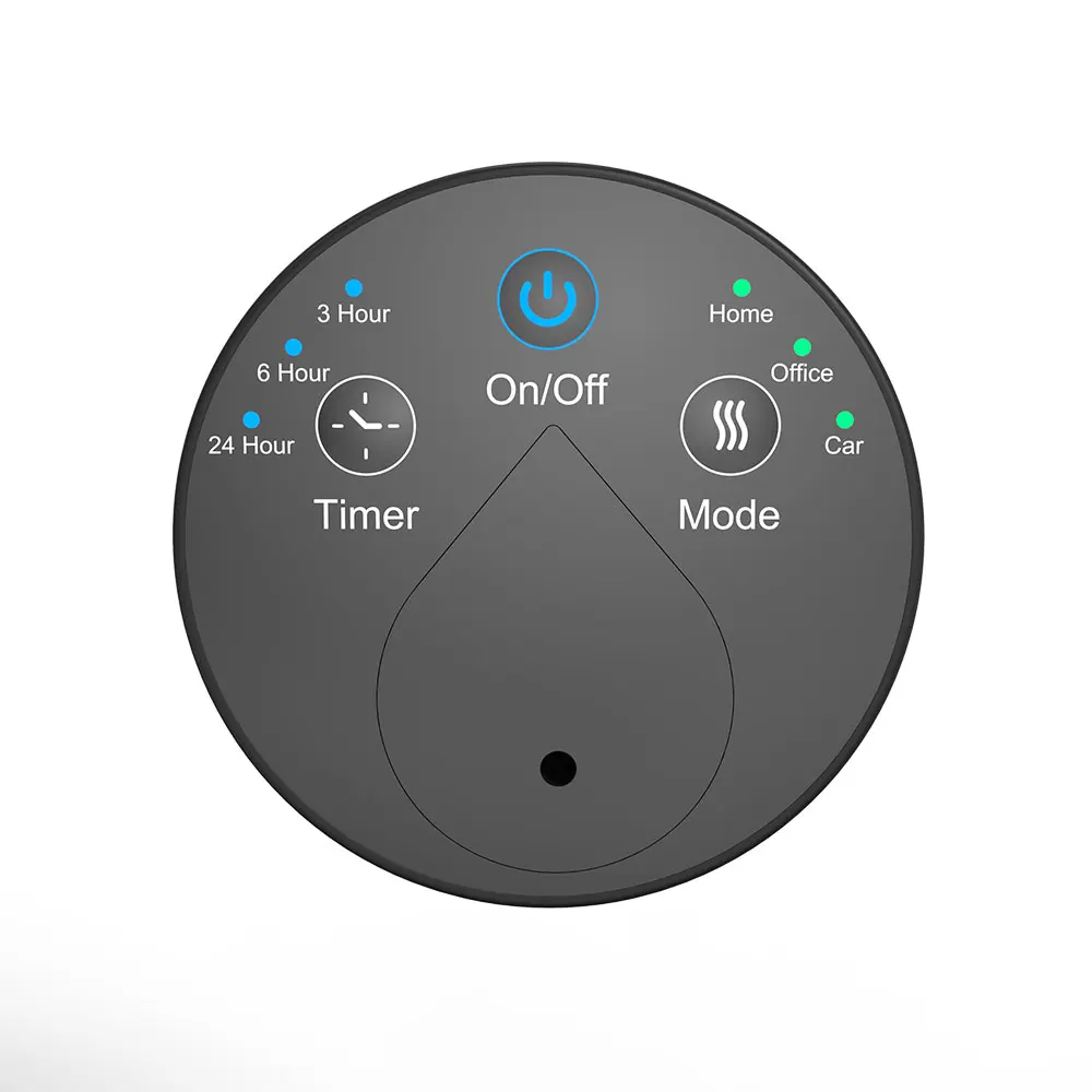 Essential Mini Smart Waterless Aromatherapy Essential Oil Car Nebulizer Aroma Car Diffuser Advanced Wireless Pure 10ml Rainbow