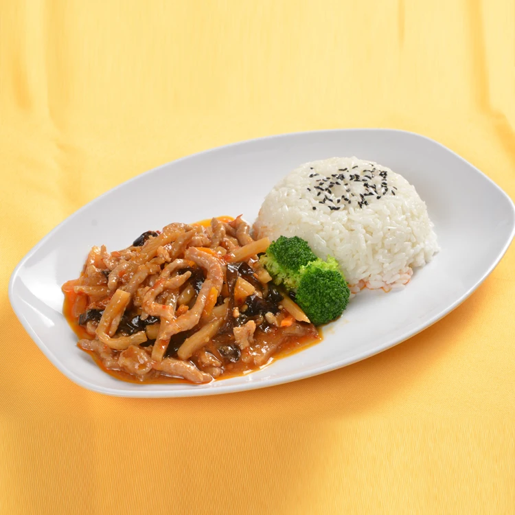 
Chinese Oem Manufacturer Ready To Eat Frozen Ready Meals Of Instant Food For Supermarket 