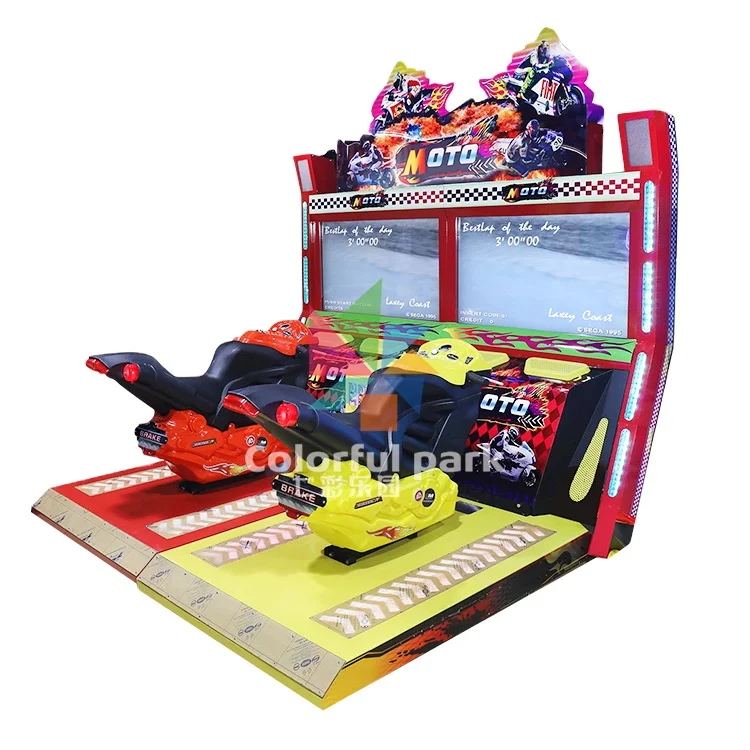 Welcome Indoor Coin Operated Double Outrun Racing Arcade Machine Motor Racing Game Machine