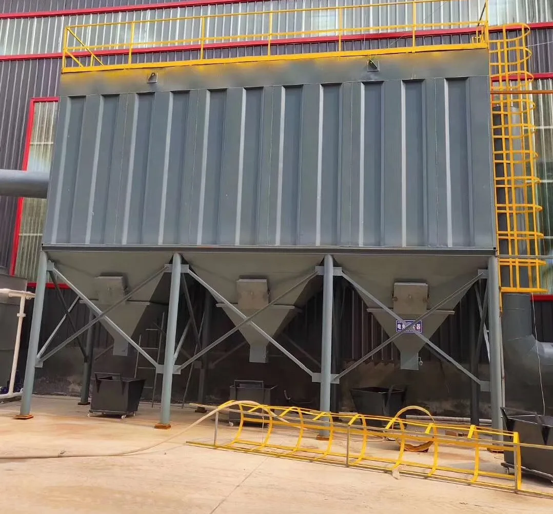 Wood working air duct cleaning  Dust  collector equipment for a metal mine