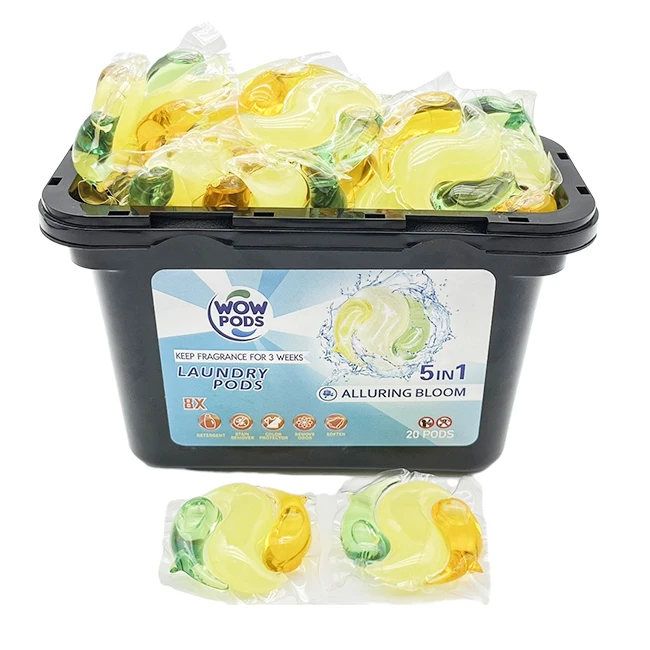 Wow Check Out 50Pcs Laundry Pods Detergent Washing Capsules Be 3 In 1 Laundry Pods By Chinese Supplier