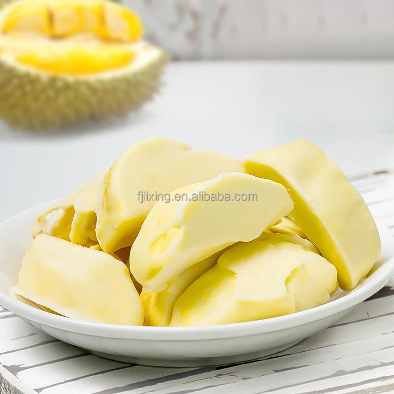Free Sample Hot sale New Promotion Competitive Price Substitute processing Chocolate Covered Freeze dried durian