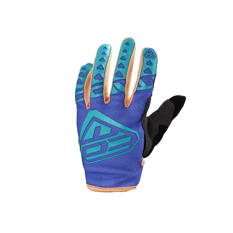 kids matt black gloves for outdoor riding cycling protection