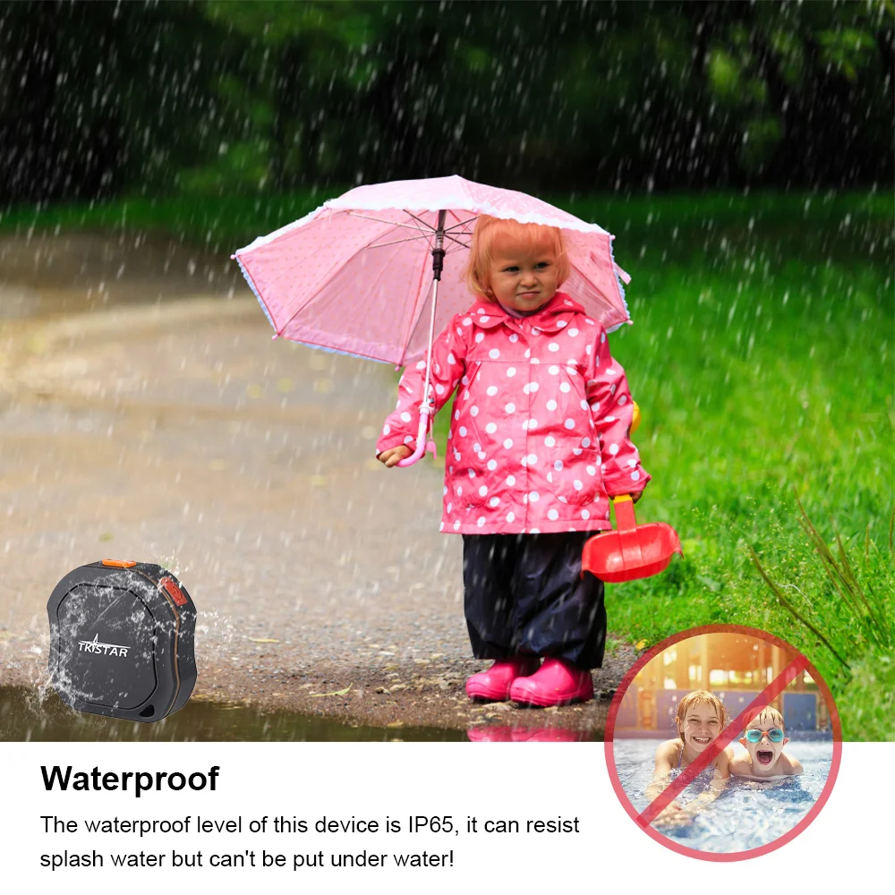 Portable GPS Tracker TK1000 Real-time Tracking Mini GPS Tracker