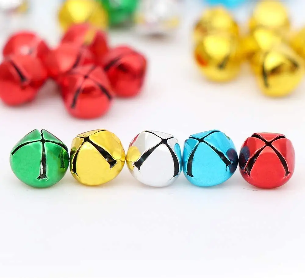 
Jingle Bells Loose Beads For Festival Party Christmas Tree Bells Decoration DIY Crafts 