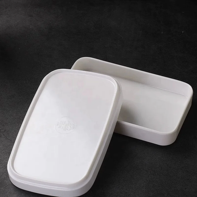 Hot Pot Restaurant barbecue Food Serving Buffet plate 8.8 Inch Stack Rectangular melamine dish