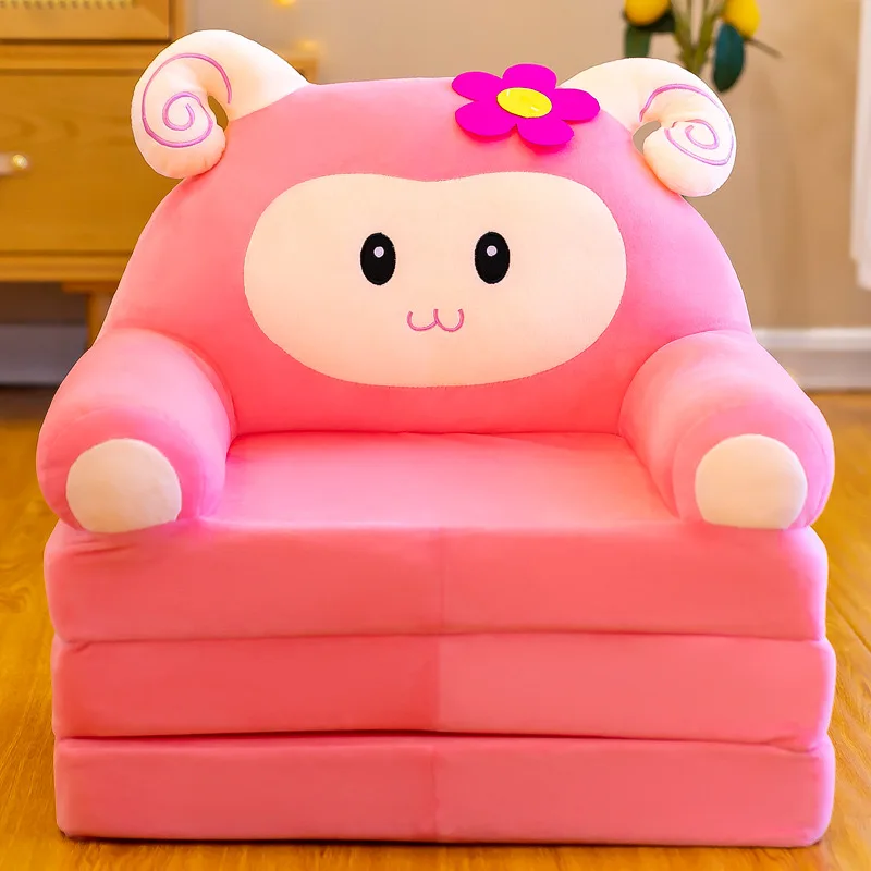 Cute Design soft baby sofa pink princess children sofa kid sofa unicorn