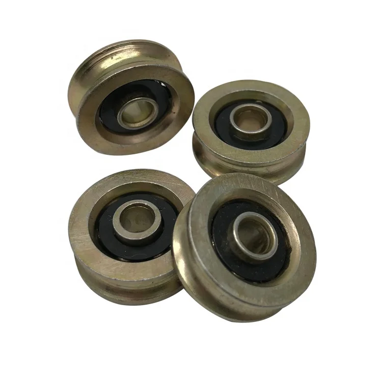 Roller for Sliding Gate Wheel U Groove Golden Wheel for Slding Window and Door Accessories