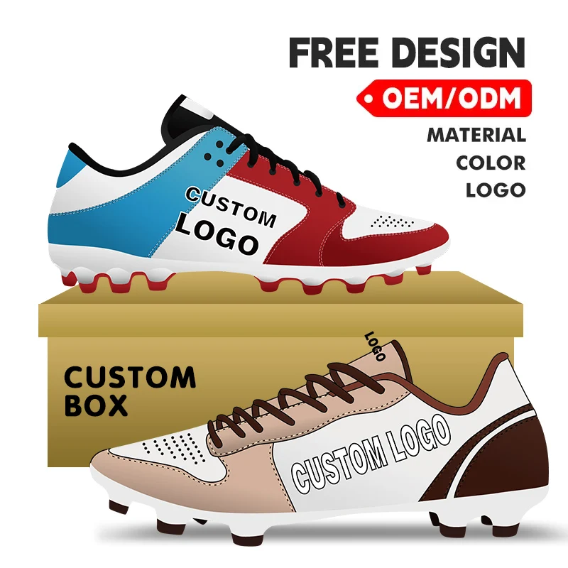 Made Indoor Soccer Shoes American Football Cleats Custom Design Shoes With Logo Branding Sneaker Manufacturer