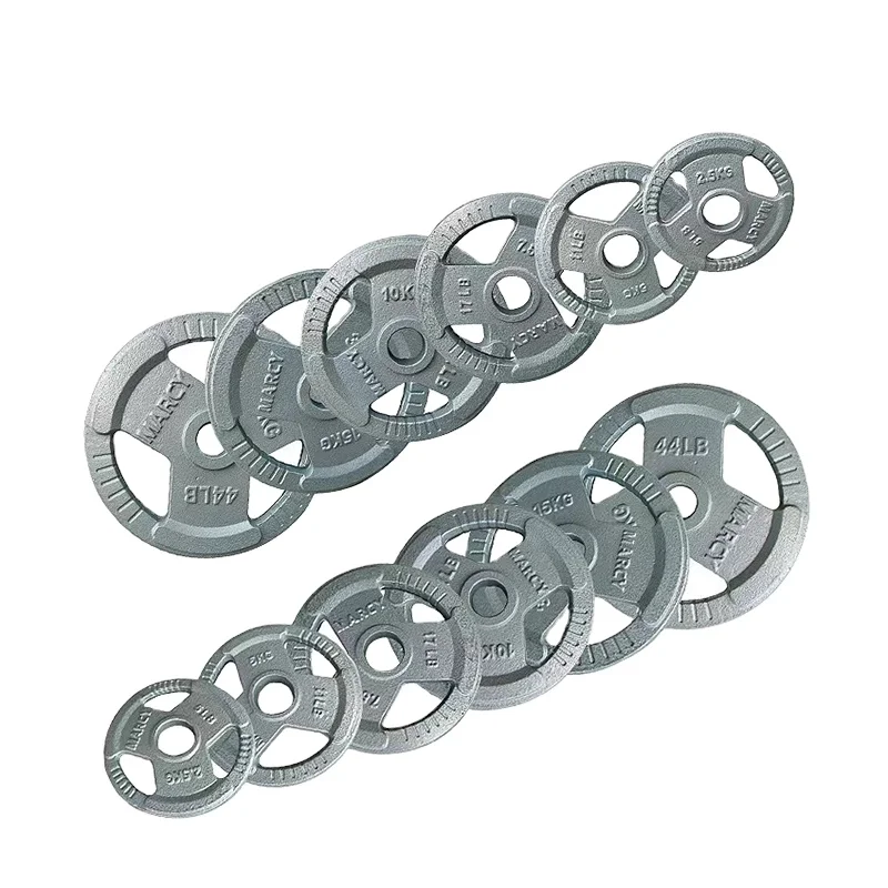 Wholesale Gym Fitness Equipment Strength Training Cast Iron Weight Plates Weight Lifting Discs