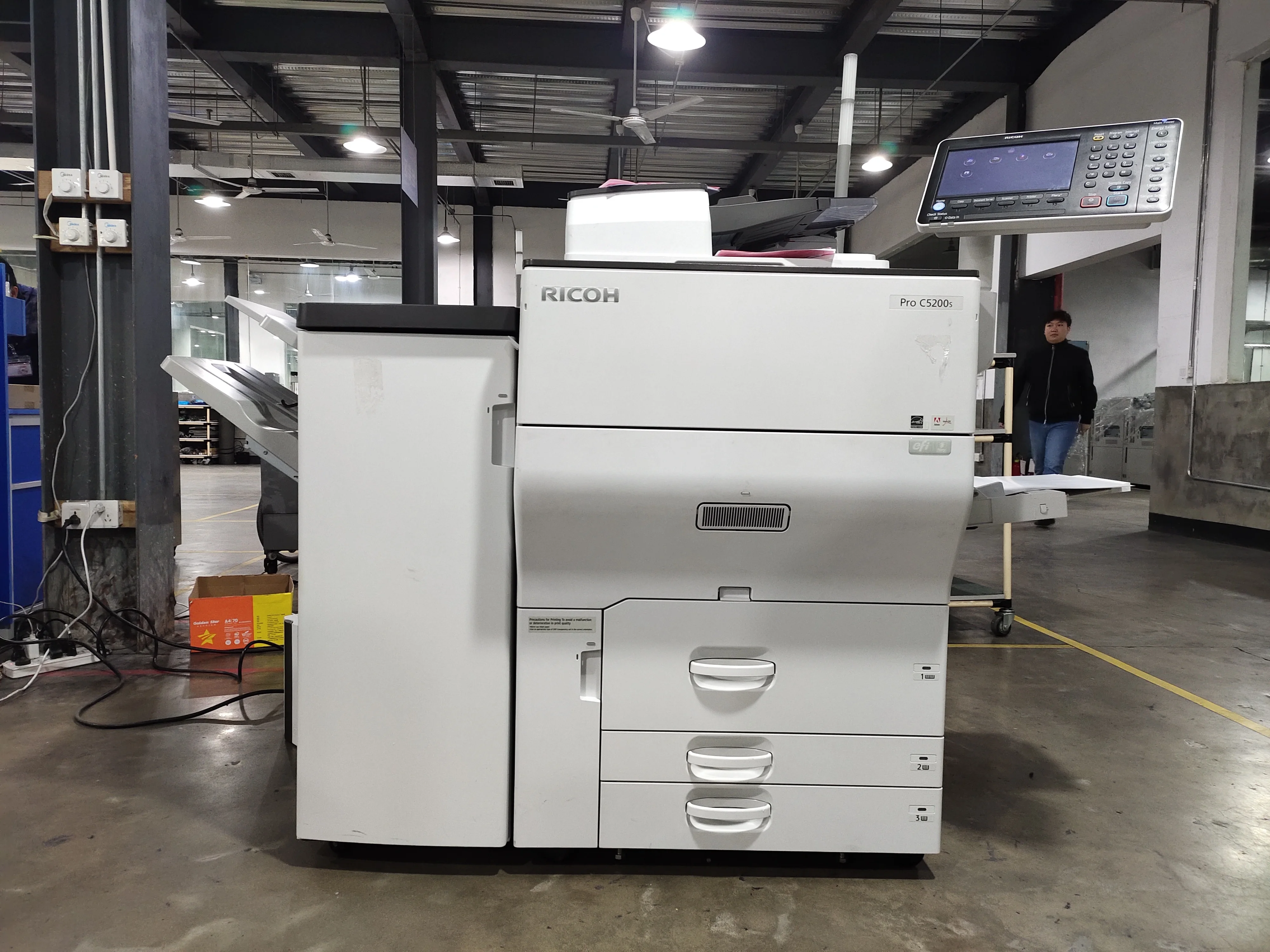 Восстановленный копировальный аппарат Pro C5200s производственное оборудование копитек