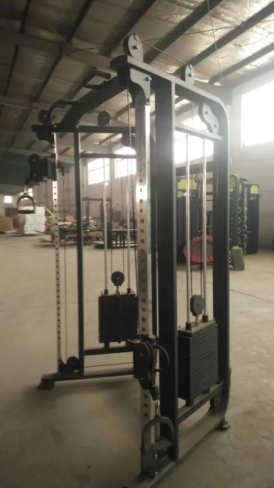 Hot Sale High Quality Fitness Machine Dual Adjustable Pulley Console dual cable-cross multi functional trainer machine
