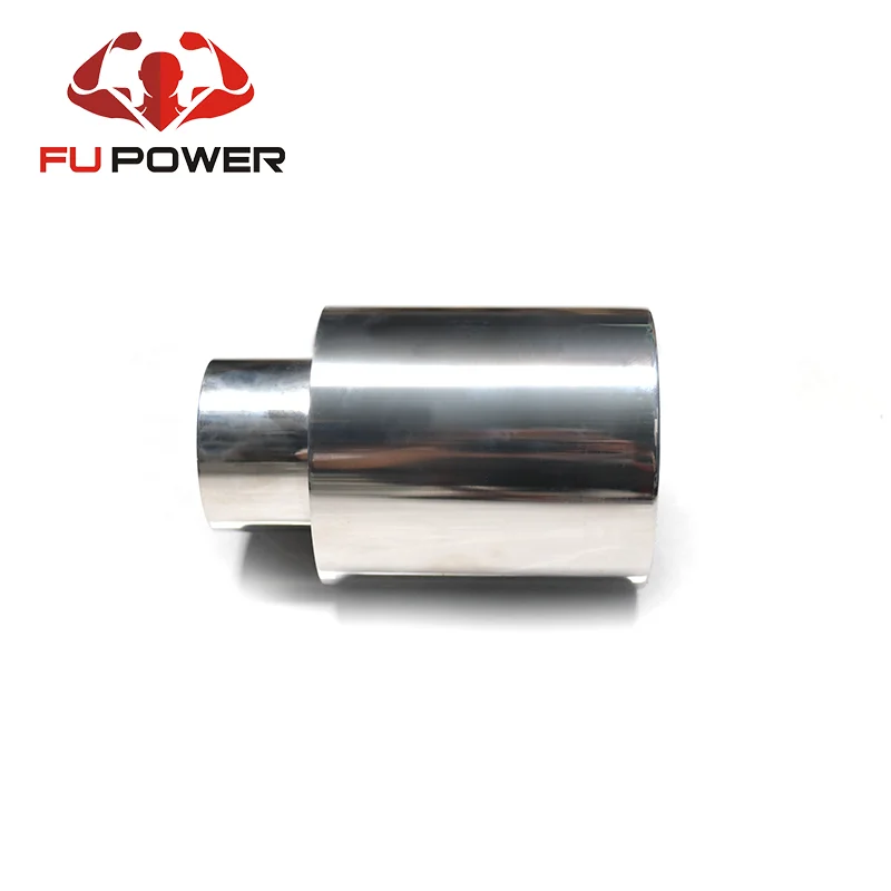 Universal Titanium Flare Round Exhaust Tip