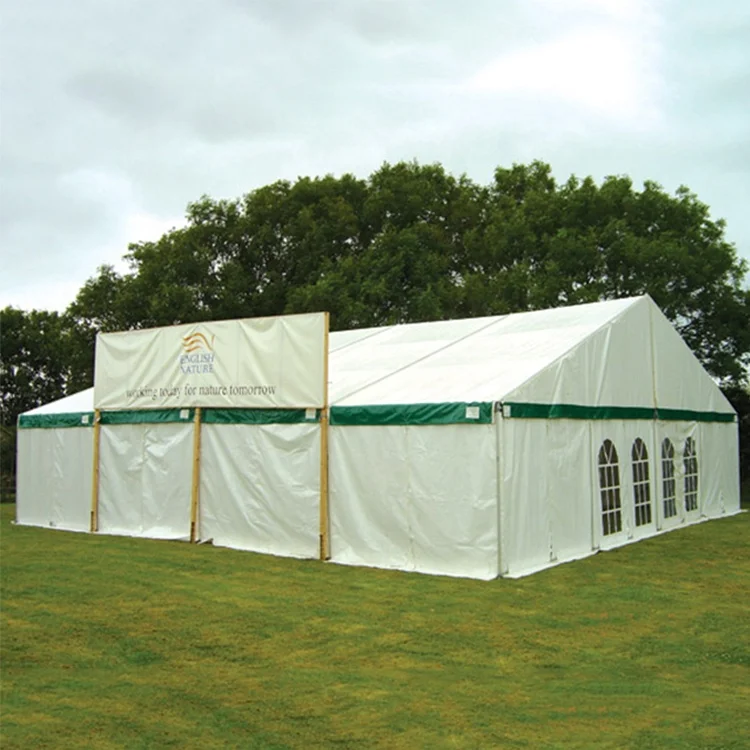 Large Industrial Shelter Tent 15m 20m 25m Width Aluminum Warehouse Storage Big Function Tents Temporary Structure For Industrial