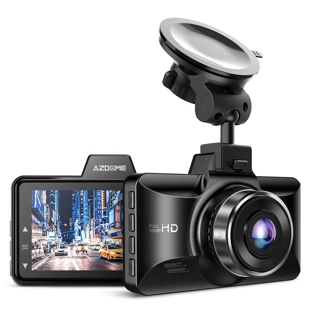 AZDOME M01 Pro 1080P ADAS DashCam Support Parking Mode Motion Detection G-Sensor Dash Cam 3 Inch Screen Car Camera Camcorder