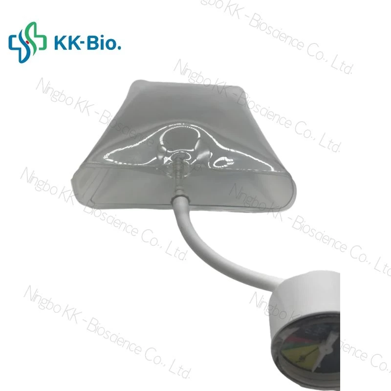 Transparent pressure infusion cuff